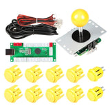 1 Player Arcade DIY Kit USB Encoder to PC Arcade Joystick Buttons for USB MAME PC Game DIY & Raspberry Pi Retro Controller Parts