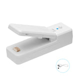 Mini Handheld Heat Sealer Food Snack Plastic Storage Bag Portable Sealer USB Charging Packing Bag Heat Sealing Vacuum Machine