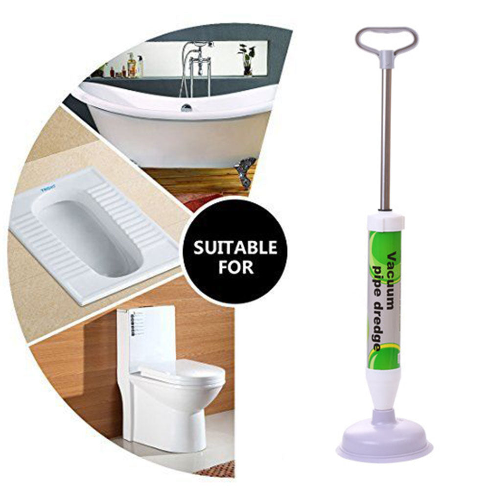 Powerful Handle Home Hotel Air Sink Drain Plunger Cleaner Buster Pump Easy Use Suction Bathroom Hardware Toilet High Pressure