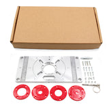 Areyourshop Router Table Insert Plate Engraving Flip Electric Rings Diy For Woodworking
