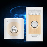 Wireless Voice Intercom Doorbell 2-Way Talk Monitor With Outdoor Unit Button Indoor Unit Receiver Smart Home