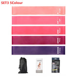 5 Pcs Set Magic Ring for Sports Home Fitness Yoga Circle Leg Arm Muscle Trainer Pilates Circle Exercise Workout Gym Bodybuilding
