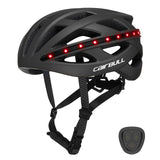 CAIRBULL In-mold Smart Bicycle Helmet Cycling MTB Road Bike Helmet w Turn Signal Stop Light Warning Light men's cycling helmet