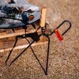 Thickened Firewood Clip Practical Charcoal Clamp Outdoor BBQ Barbecue Labor Saving Charcoal Clip for Picnic Camping