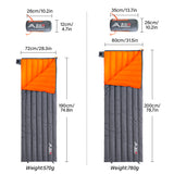 Camping Ultralight Sleeping Bag Down Waterproof Bag Portable Outerdoor Warm Travel SLeeping Bags