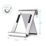 Portable Multi- Angle Adjustable Foldable Tablet Stand for iPhone iPad Air Mini
