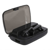 M19 TWS 5.1 Bluetooth Headset Large Screen LED Digital Display Touch with Flashlight Wireless Headphone