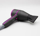 Salon/home Professional hair dryer blow hot cold air speed adjust with two Nozzles Hair Styling Tool 220-240v Voltage EU plug