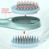 RF Hair Growth Comb Red Light EMS Vibration Growth Anti Hair Loss Hair Scalp Care Micro Current Head Massage Brushes Guide Comb