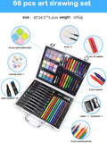 Besegad 68PCS Painting Drawing Art Artist Set Kit for Kids Children Boys Girls Student Christmas Birthday Holiday Festival Gift