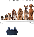1km Remote Dog Training Collar Electric Shock sound Anti-Bark Rechargeable for small big dogs training accessories Dropshipping