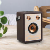 Retro Wooden Sound Box Wireless Bluetooth 5.0 Speaker Portable Outdoor Audio Subwoofer 3D Stereo Boombox