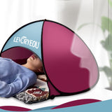 Multicolor Mini Beach Sun Shade Canopy Instant Outdoor Beach Tent Shelter with Carry Bag Camping Tent Sun Shelter