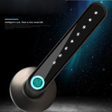 Fingerprint Door Lock Smart Bluetooth Password Handle Lock APP Unlock Keyless Entry Works For IOS/Android Home Security