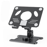 Base 360° Rotating Desktop Tablet Stand Multi-angle Adjustable Cell Phone Holder iPad Stand Aluminum Tablet Accessories
