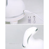 1PC Head Massager Multifunction USB Charging Electric Scalp Massager for Lady with 1pc Replacement Brush Head