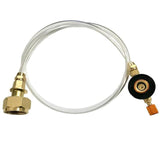 Russia Outdoor Gas Stove Camping Burner Propane Refill Bottle Gas Adapter LPG Flat Cylinder Tank Coupler Converter