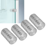 Household Hollow Bathroom Glass Door Handle Shower Room Door Knob Set Hardware Accessory shower shower shower