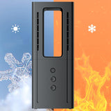 Bladeless Tower Fan, Heater &amp; Fan Combo, Air Circulator Fan For Home Air Conditioner EU Plug