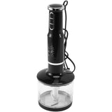 Haeger Smoothie Portable Hand Blender For Kitchen 4 In 1 Food Processor Stick With Chopper Whisk Electric Juicer Mixer Machine E