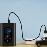 NEW Car Air Compressor Inflatable Pump With LED Lamp For Motorcycle Bicycle Car Tyre Inflator Wireless Electric Air Pump