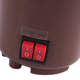 New Mini Chocolate Fountain Three Layers Creative Chocolate Melt With Heating Fondue Machine Diy Melt Waterfall Pot Melting Towe