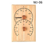 Humidity Monitor Indoor Measuring Instrument Decorative Digital Outdoor Wooden 2 In 1 Sauna Room Accurate Thermometer Hygrometer