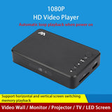 Mini Full Hd Multimedia Player Horizontal Vertical Screen 1080p Usb External Hdd Media Player For U Disk