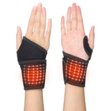 New Magnetic Therapy Treatment Self-Heating Wrist Support Brace Wrap Heated Hand Warmer Compression Pain Relief Wristband Belt