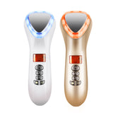 LED Hot Cold Face Massager Photon Cryotherapy Skin Rejuvenation Tightening Wrinkles Reduce Vibration Face Lifting Beauty Device