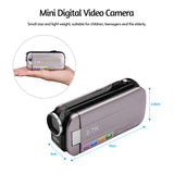 1080P/2.7K HD Digital Video Camera DV Camcorder 3 Inch LCD Touchscreen 18X Zoom Built-in LED Fill-in Light for Teenager Beginner
