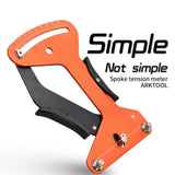 Calibration Tool Multifunction Universal Bicycle Spoke Tension Meter Durable Aluminum Alloy Portable Measurement Adjustment