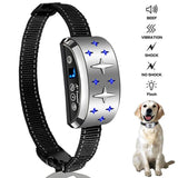 Dog anti barking collar rechargeable Automatic no bark dog training collar digital display waterproof dog no bark accessories