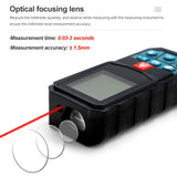 2022 Laser Distance Meter 120m 100m 80m 70m 60m 40m Infrared Rangefinder Digital Range Finder Laser Tape Measure Distance Meter