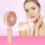 Portable Handheld Fan with Rechargeable Battery Operated for Girls Women Kids Outdoor Travelling for Office Fan