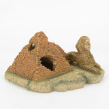 Fish Tank Aquarium Accessories Decoration Resin Pyramid Sphinx Aquarium Beautification Fish Tank Landscape Decoration Crafts