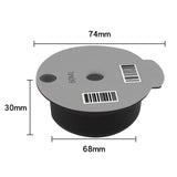 Reusable Coffee Capsules With Coffee Powder Hammer For  Tassimo Machines Coffee Filter Refillable Coffee Pods
