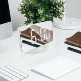 LED Mirror Clock Mini Digital Alarm Clock Table Clock with Snooze Function 3 Adjustable Brightness Auto-Adapt Backlight