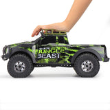 HB ZP1003 1:10 4WD RC Ralley Car Proportional Control Retro Vehicle LED Light RTR Brushless High Speed RC Car Drift Truck Toys