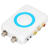 RF Modulator HD Multimedia Interface Input NTSC PAL Output VHF AV Demodulator Plug and Play for CATV System for Computers Laptop