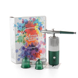 Mini Airbrush Kit With Compressor Multi-Function Art Painting Nano Spray Gun Nail Airbrush Cake Decorating Makeup Tattoo Sprayer