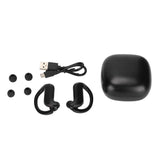 Bluetooth Wireless Earbuds Dual Mode Rechargable Stereo Sports Earbuds with LED Screen Charging Case and Mic