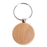 100 Pcs Keychain Diy Wooden Keychain Key Gift Mixed &amp; 20Pcs Blank Round Wooden Keychain Key Tag Gift