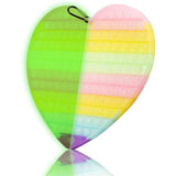 40CM Jumbo Luminous Push Bubble Fidget Sensory Toy Glow in the Dark Rainbow Decompression Toy for Kids and Adults