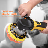 680W Car Polisher 6 Speeds Polishing Machine Electric Powered Waxer Machine 5600RPM Electric Polishing Machine Power Tools