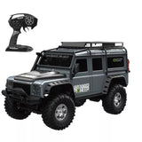 HB ZP1001 1/10 RC Car 2.4G 4WD Rc Rally Car Proportional Control Retro Vehicle LED Light RTR Model 1/2 Battery Outdoor Toys