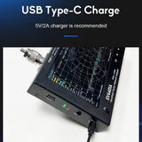 50KHz-4.4GHz VNA Vector Network Analyzer MF LF HF VHF UHF Frequency with 7 Inch Touchable Screen 8GB Built-in Memory Card