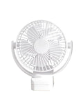 8-Inch Rechargeable Battery Operated Clip On Fan Air Circulating Usb Fan Portable For Outd Camping Tent Beach Or Car