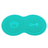 Pet Dog Puppy Cat Feeding Mat Pad Cute Cloud Shape Silicone Dish Bowl Food Feed Placement Pet Accessories Easy Cleaning Pad Mat