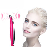 USB Electric Iontophoresis Eye Massage Stick Remove Dark Circles Wrinkle Removing Beauty Vibrating Pen Relieve Fatigue for Women